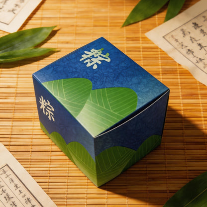 東方粽禮端午送禮粽子保溫杯簽字筆套盒端午節禮盒送禮 Eastern Zongzi Gift Set – Dragon Boat Festival Gift Box with Zongzi, Vacuum Flask & Signature Pen for Gifting